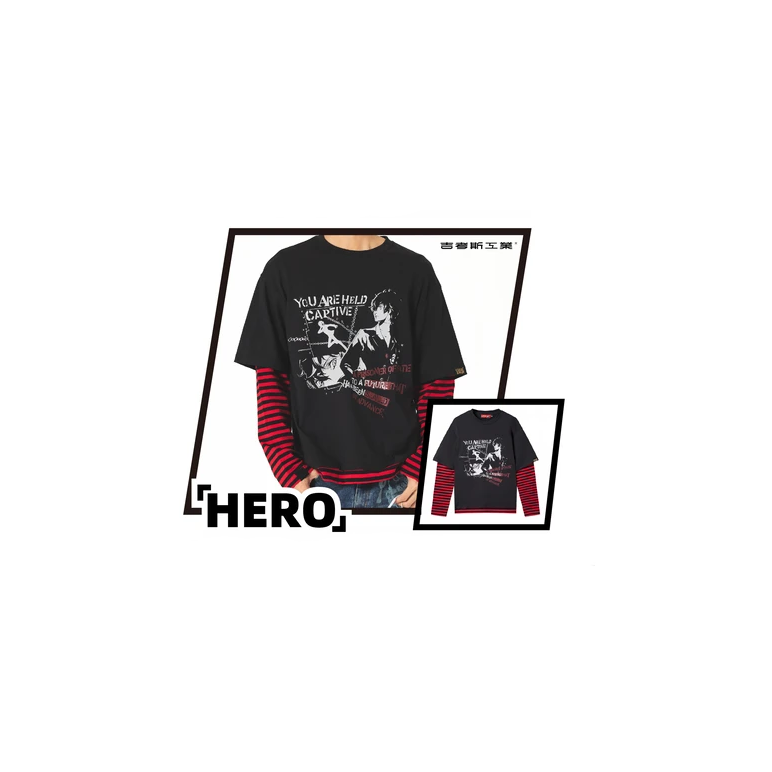 【Pre-Order】Persona - 30th Anniversary - Detachable 2-in-1 Long Sleeve T-Shirt "HERO"