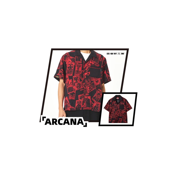 【Pre-Order】Persona - 30th Anniversary - Printed Short Sleeve Shirt "ARCANA"