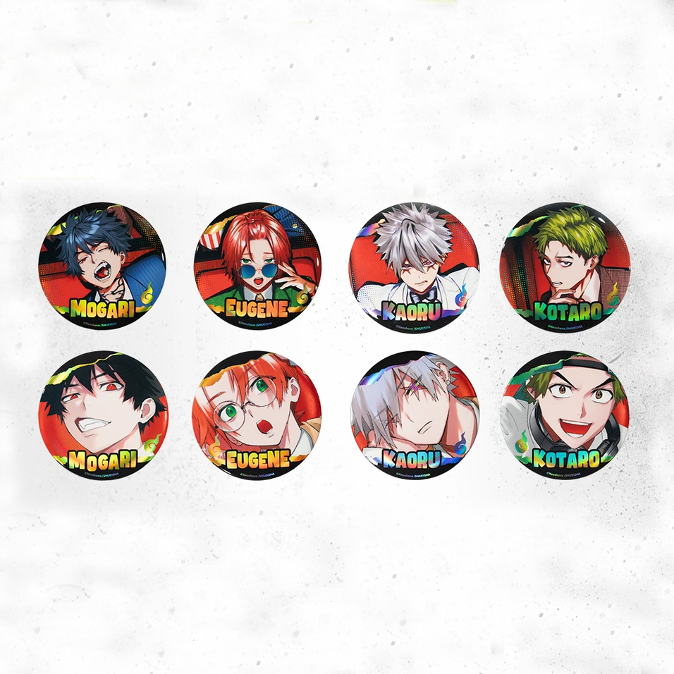 【Pre-Order】Phantom Busters - Manga Series - Tin Badge Blind Box (75mm)