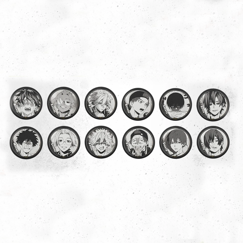 【Pre-Order】Phantom Busters - Manga Series - Tin Badge Blind Box (35mm)