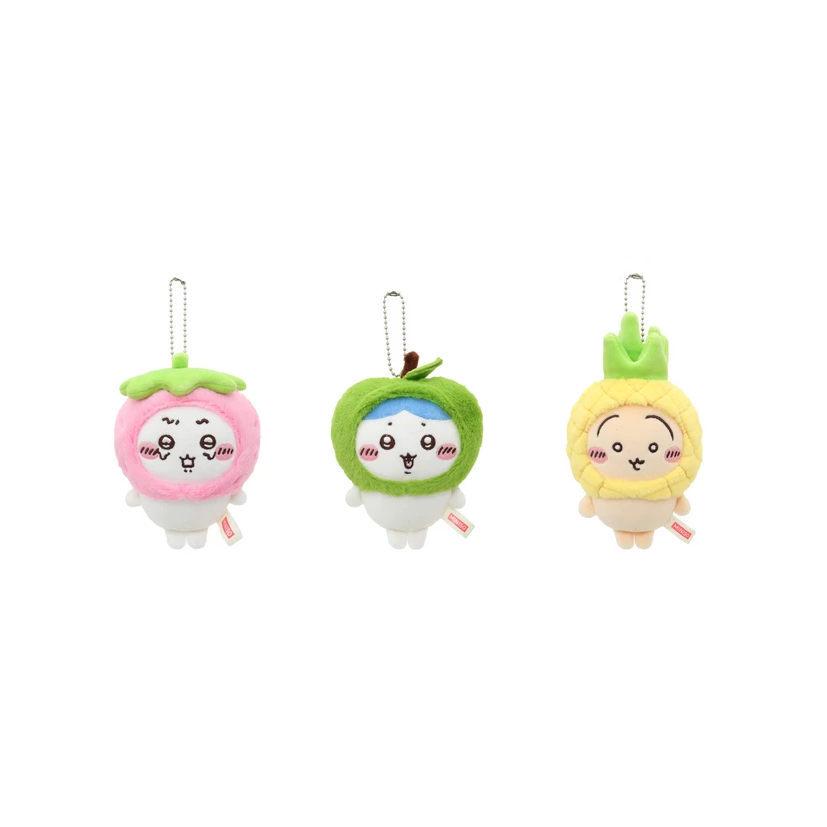 【Pre-Order】Chiikawa x MINISO - Fruit Market Series - Fruit Hood Plush Charm