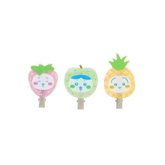 【Pre-Order】Chiikawa x MINISO - Fruit Market Series - Fruit Hair Clip