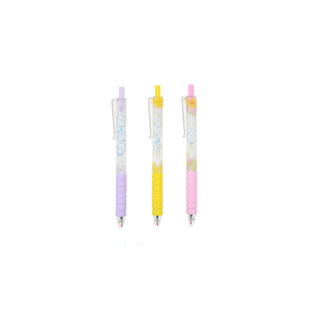 【Pre-Order】Chiikawa x MINISO - Fruit Market Series - Gel Pen Set (3pcs)