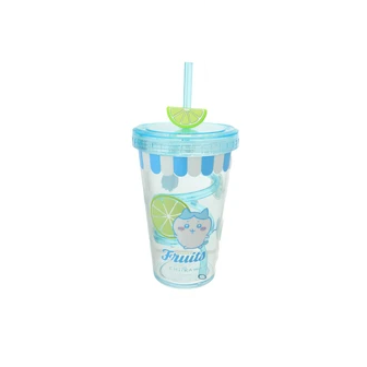 【Pre-Order】Chiikawa x MINISO - Fruit Market Series - Fruit Tumbler with Straw