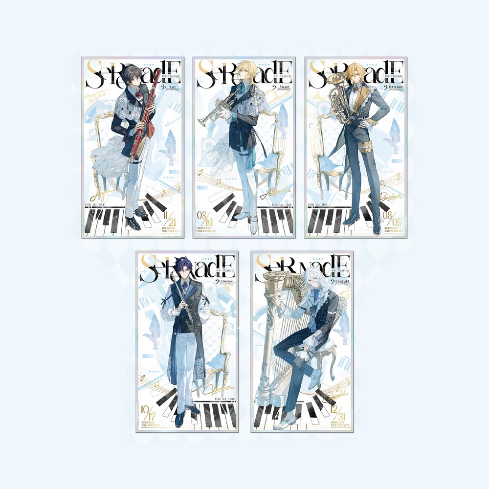 【Pre-Order】Lovebrush Chronicles - Serenade for Eternity - Embossed Shikishi