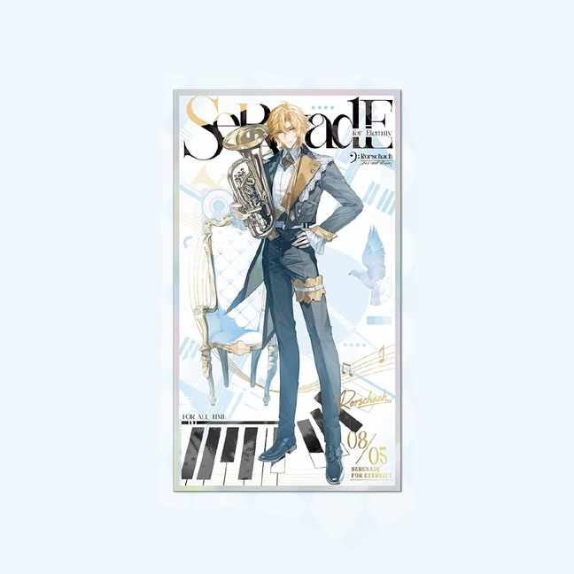 【Pre-Order】Lovebrush Chronicles - Serenade for Eternity - Embossed Shikishi