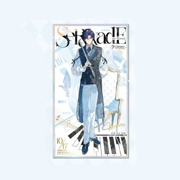 【Pre-Order】Lovebrush Chronicles - Serenade for Eternity - Embossed Shikishi