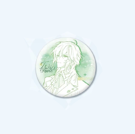 【Pre-Order】Lovebrush Chronicles - Serenade for Eternity - Line-art Tin Badge