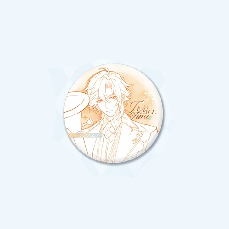 【Pre-Order】Lovebrush Chronicles - Serenade for Eternity - Line-art Tin Badge