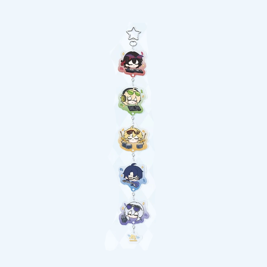【Pre-Order】Lovebrush Chronicles - Serenade for Eternity - Chibi Acrylic Charm Strand