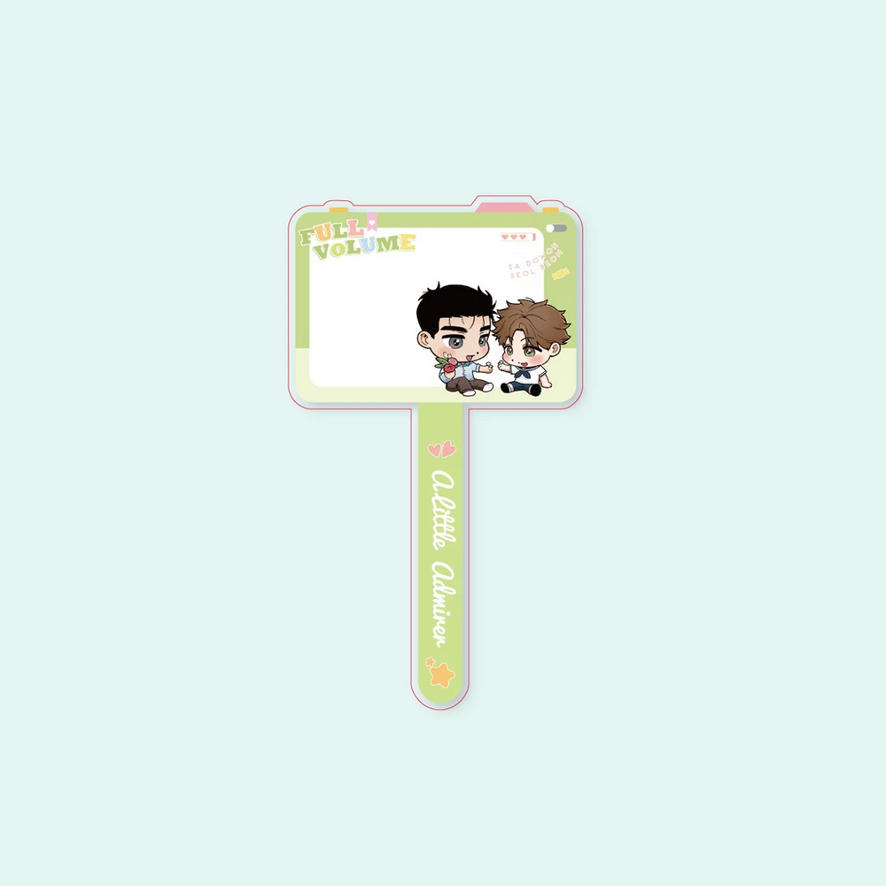 【Pre-Order】Full Volume - A Little Admirer - Check-in Paddle