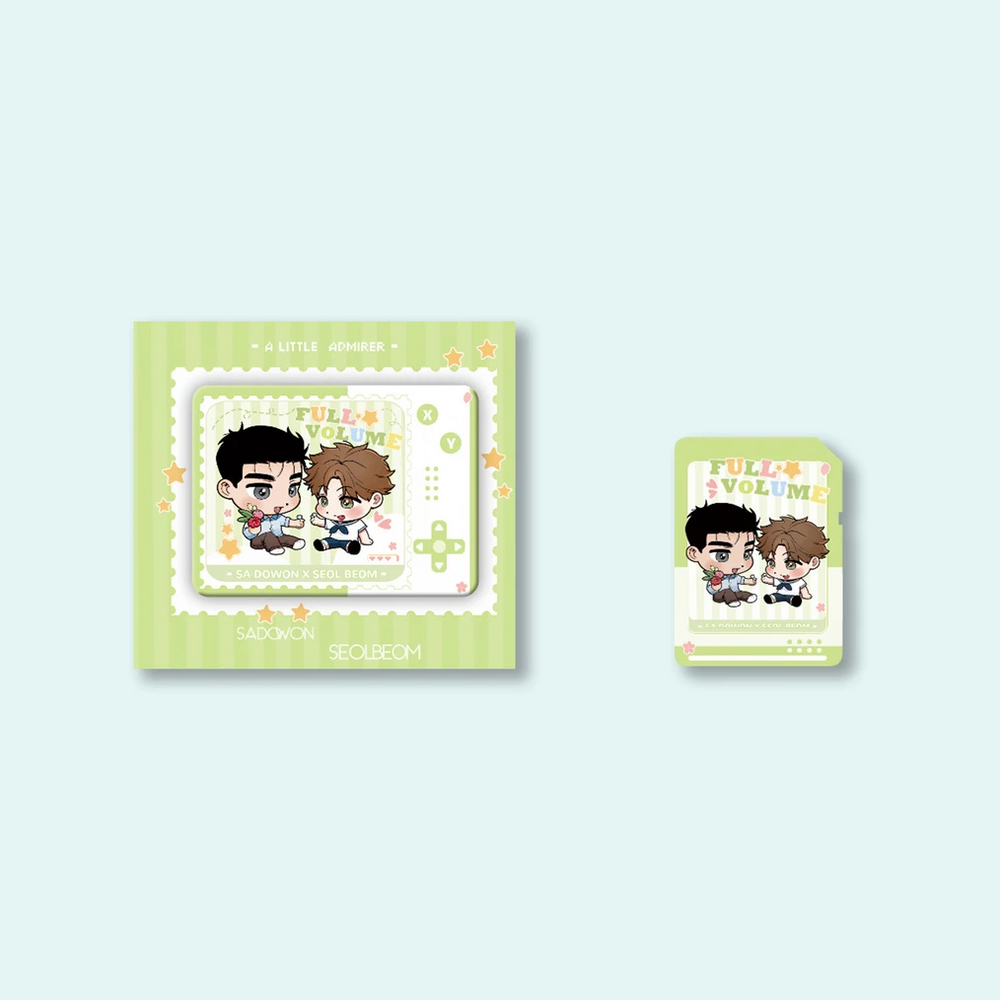 【Pre-Order】Full Volume - A Little Admirer - Chibi Badge (Stamp Gift)