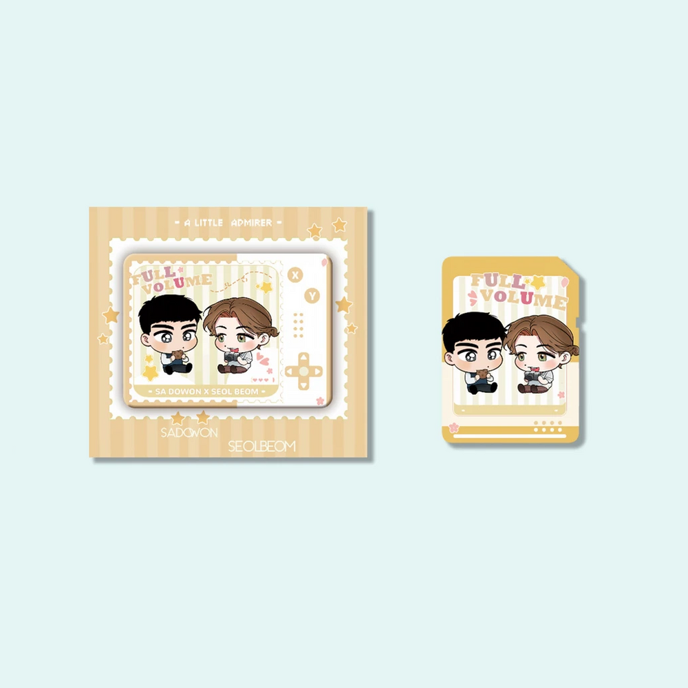 【Pre-Order】Full Volume - Harbor - Chibi Badge (with Stamp)