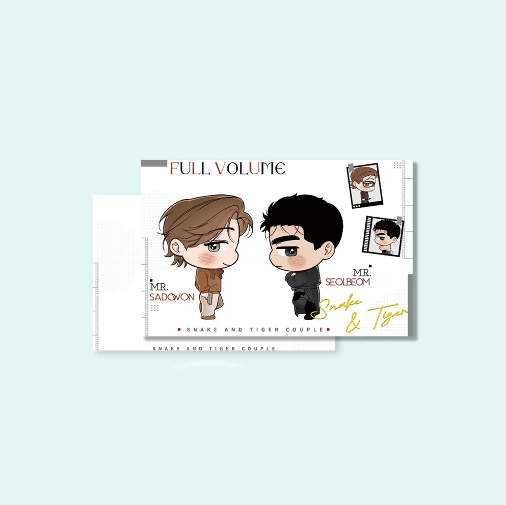 【Pre-Order】Full Volume - Snake & Tiger Couple - Formal Ver. Instax Card