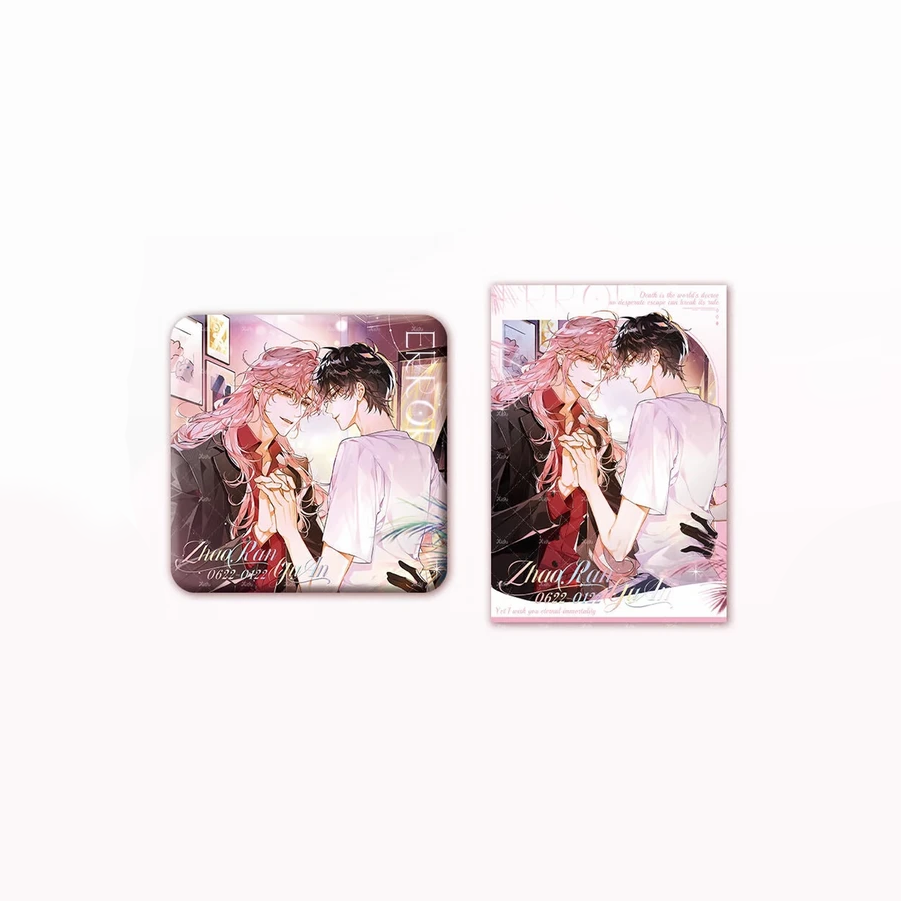 【Pre-Order】Die Bian - Heartsease Series - Badge & Instax Photo Set