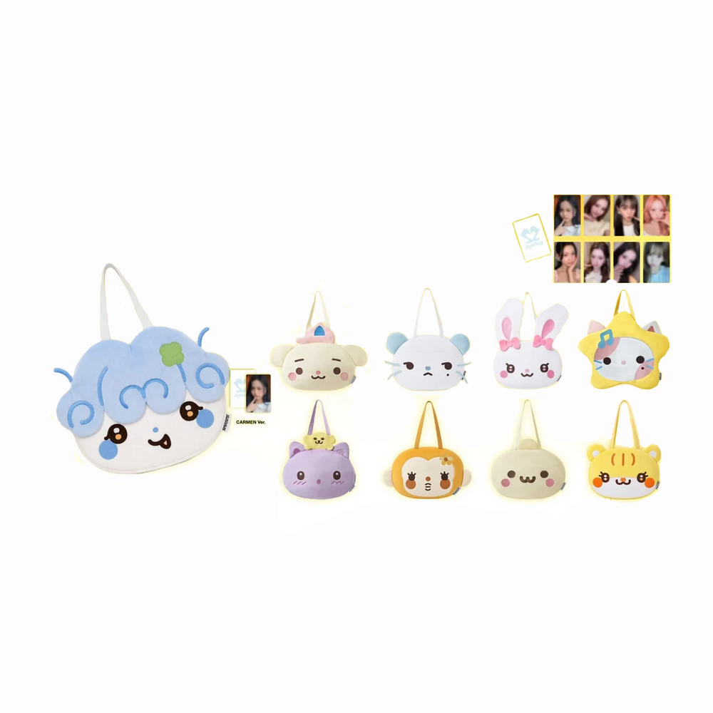 【Pre-Order】Hearts2Hearts - Lemon Tang POP-UP - Plush Luggage Bag Set