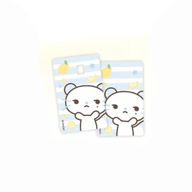 【Pre-Order】Hearts2Hearts - Lemon Tang POP-UP - Card Cover Sticker Set