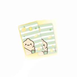 【Pre-Order】Hearts2Hearts - Lemon Tang POP-UP - Card Cover Sticker Set