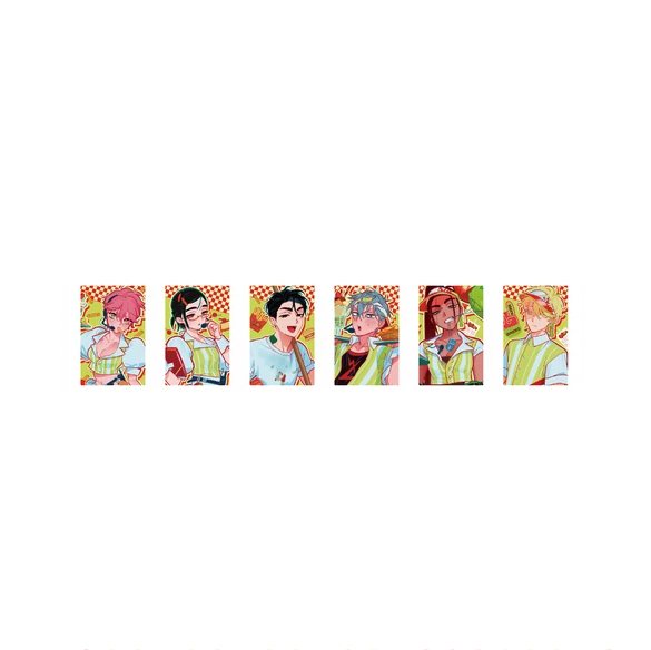 【Pre-Order】Alien Stage - 4th Anniversary - Roller Star Series - LD Photocard Set