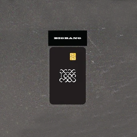 BIGBANG - Cosmos 20th Anniversary Exhibition - Card Cover Sticker (Cosmos)