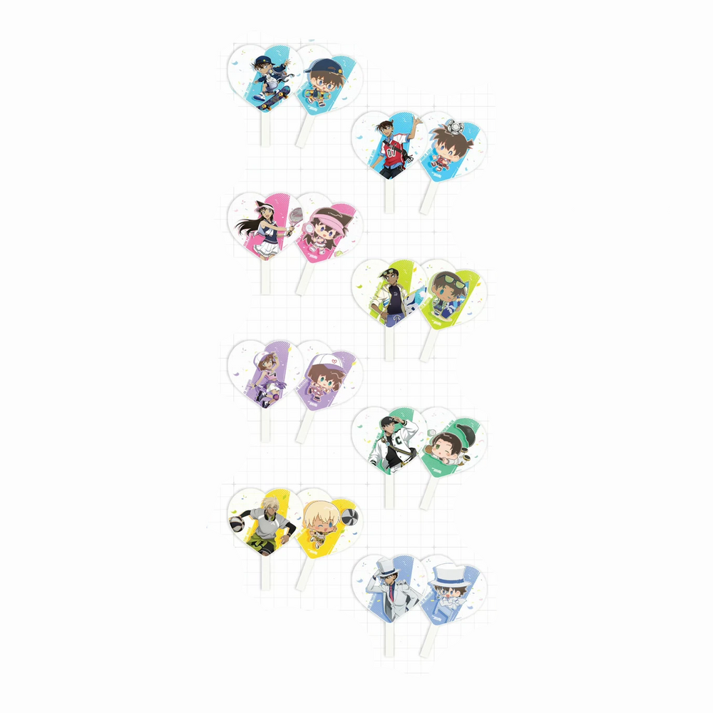 【Pre-Order】Detective Conan - Beika Town Sports Competition - Double-sided Fan