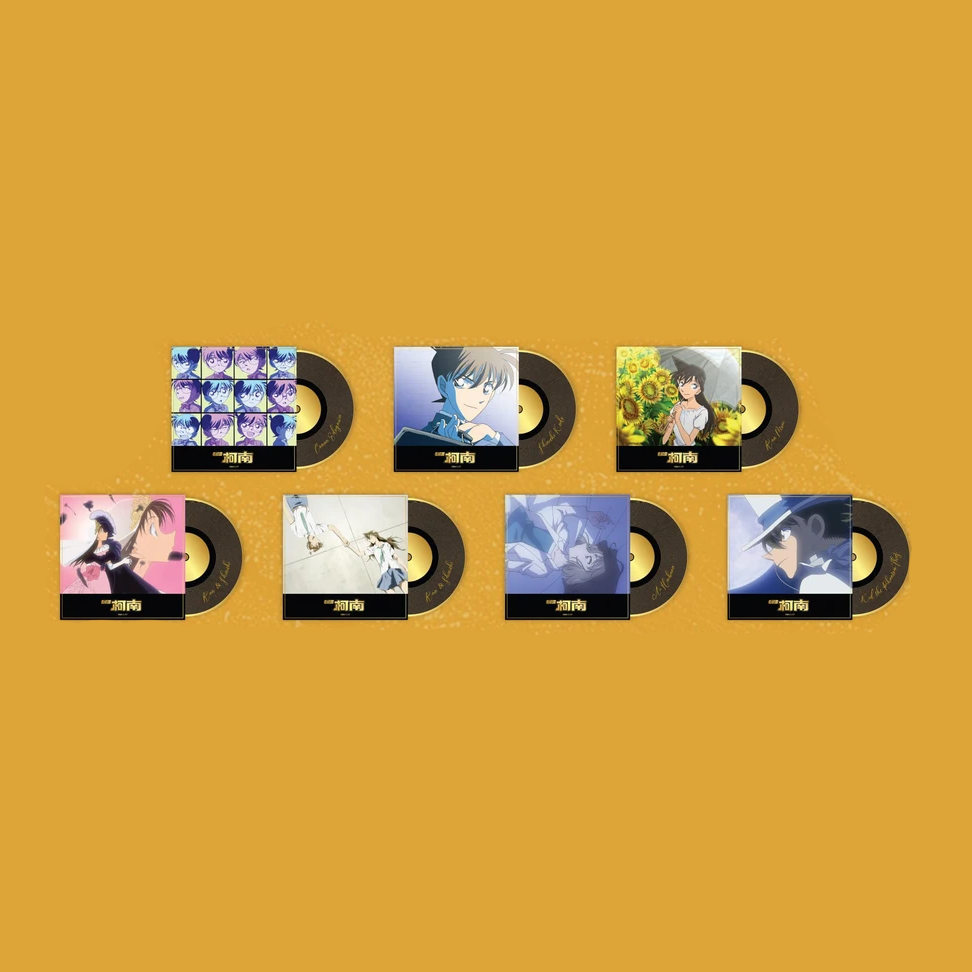 【Pre-Order】Detective Conan - OP & ED Nostalgic - Acrylic CD Coaster