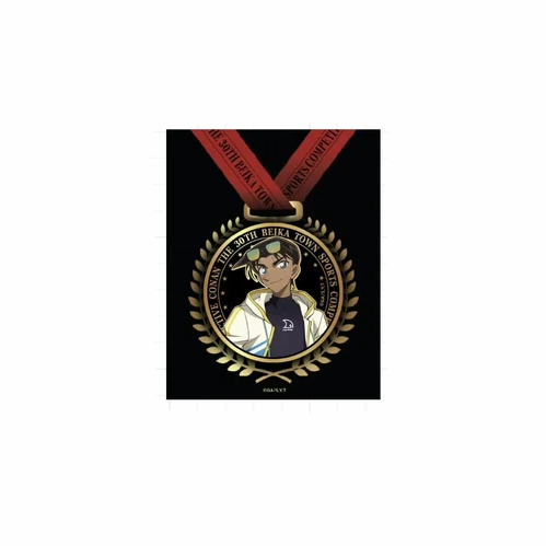 【Pre-Order】Detective Conan - Beika Town Sports Competition - Embossed Round Badge