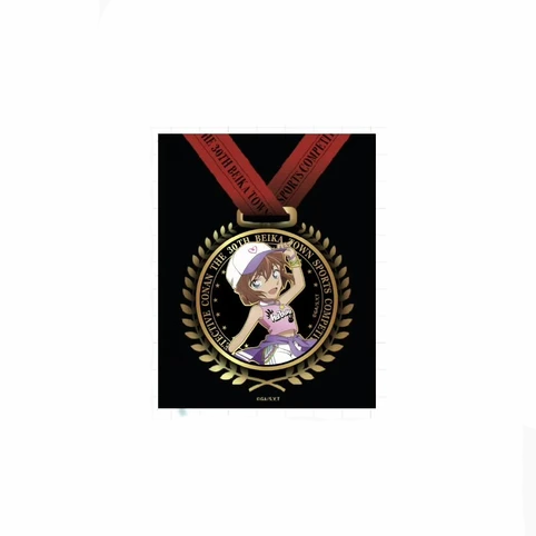 【Pre-Order】Detective Conan - Beika Town Sports Competition - Embossed Round Badge
