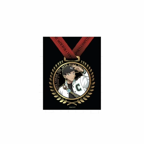 【Pre-Order】Detective Conan - Beika Town Sports Competition - Embossed Round Badge