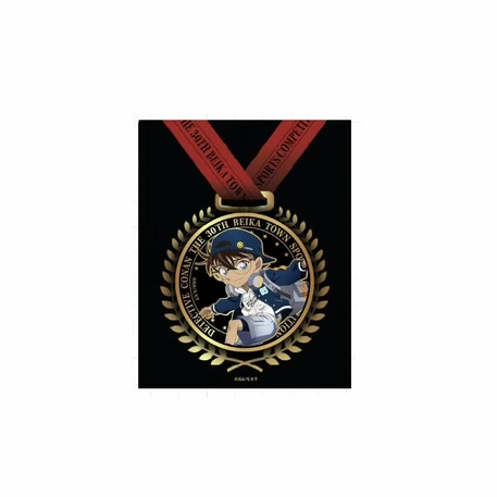【Pre-Order】Detective Conan - Beika Town Sports Competition - Embossed Round Badge