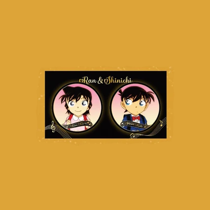 【Pre-Order】Detective Conan - OP & ED Nostalgic - Badge Set
