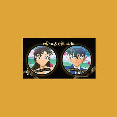 【Pre-Order】Detective Conan - OP & ED Nostalgic - Badge Set