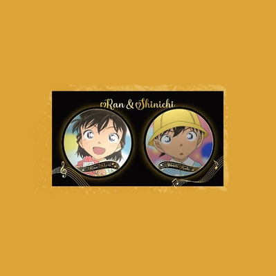 【Pre-Order】Detective Conan - OP & ED Nostalgic - Badge Set