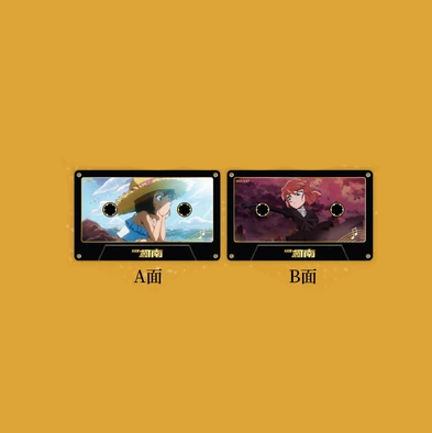 【Pre-Order】Detective Conan - OP & ED Nostalgic - Cassette-style Acrylic Magnet Set