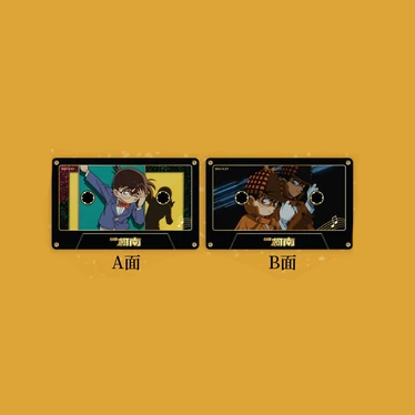 【Pre-Order】Detective Conan - OP & ED Nostalgic - Cassette-style Acrylic Magnet Set