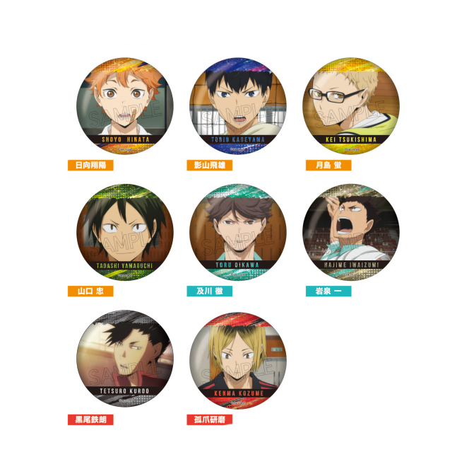 【Pre-Order】Haikyu!! - Badge (No. 1)