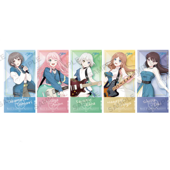 【Pre-Order】BanG Dream! It's MyGO!!!!! - Sticker (No. 2)