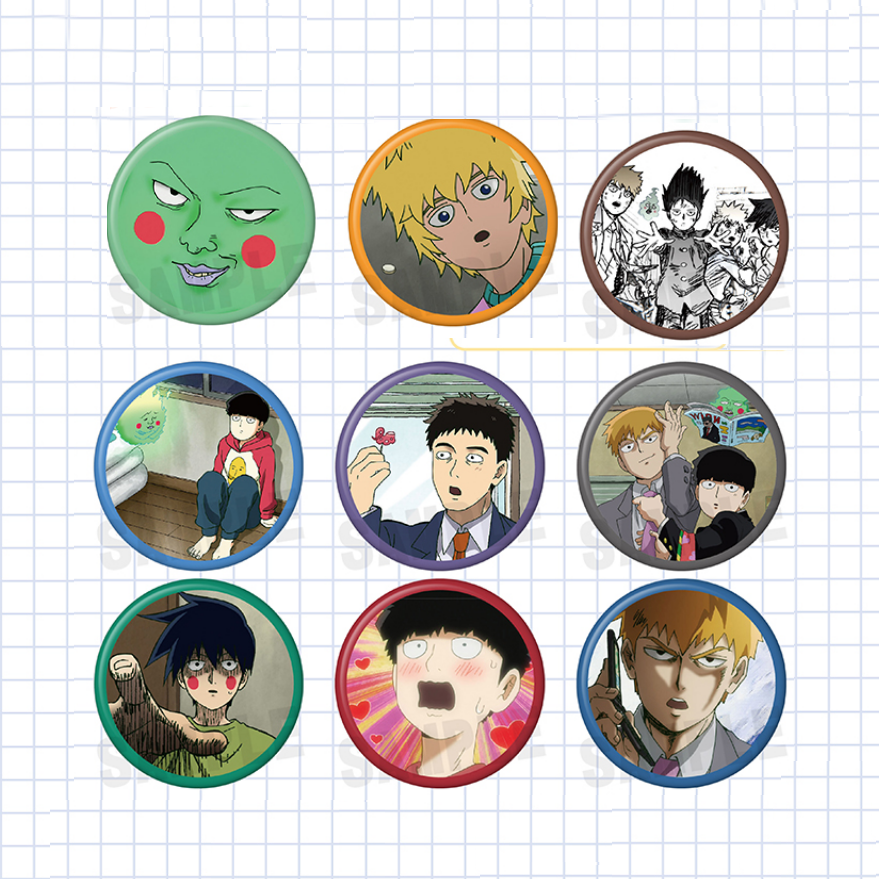 【Pre-Order】Mob Psycho 100 - Badge (No. 3)