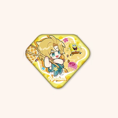 For All Time x SpongeBob - Diamond Badge