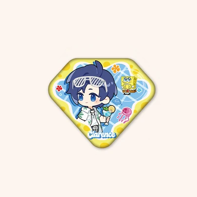 For All Time x SpongeBob - Diamond Badge