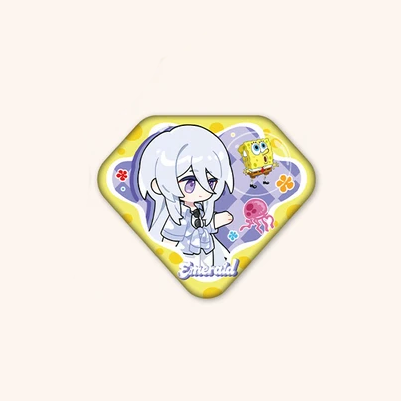 For All Time x SpongeBob - Diamond Badge