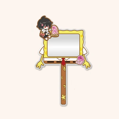 【Pre-Order】For All Time x SpongeBob - Acrylic Hand Mirror