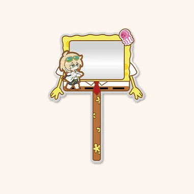 【Pre-Order】For All Time x SpongeBob - Acrylic Hand Mirror