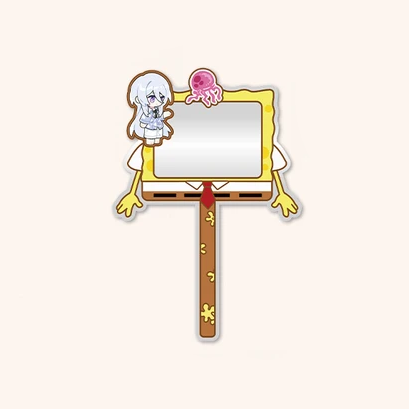 【Pre-Order】For All Time x SpongeBob - Acrylic Hand Mirror