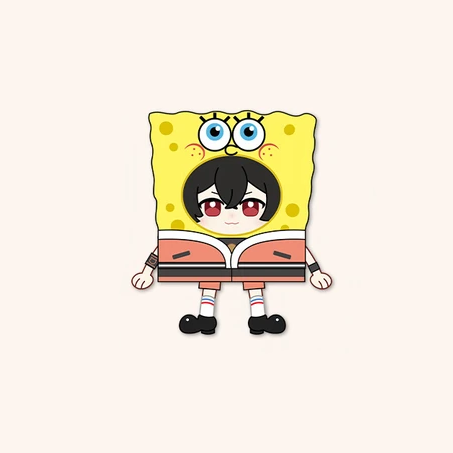 【Pre-Order】For All Time x SpongeBob - Plush Pillow