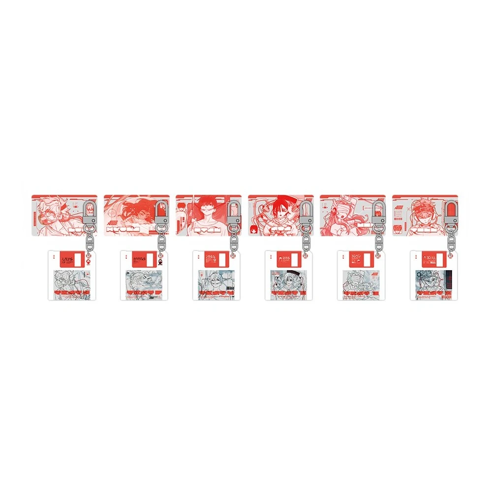 【Pre-Order】ALIEN STAGE - Anakt Garden Series - Floppy Disk Acrylic Keyring with ID Card