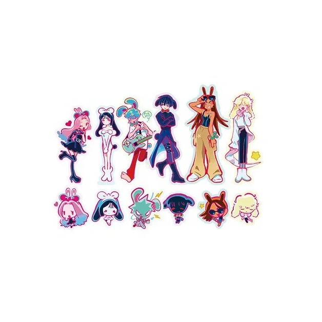【Pre-Order】ALIEN STAGE - Rabbit Series - Rabbit Die-cut Sticker Set (12 pcs)