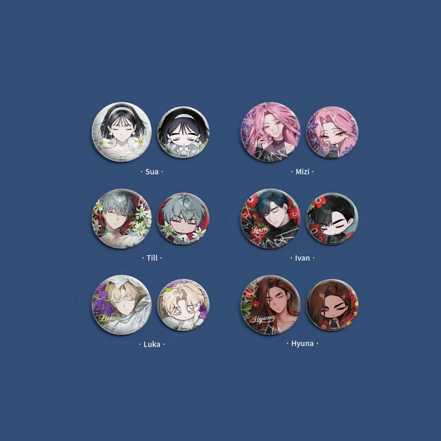 【Pre-Order】ALIEN STAGE - Drowing Bloom Series - Badge Set