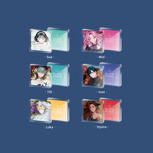 【Pre-Order】ALIEN STAGE - Drowing Bloom Series - Mini Acrylic Block