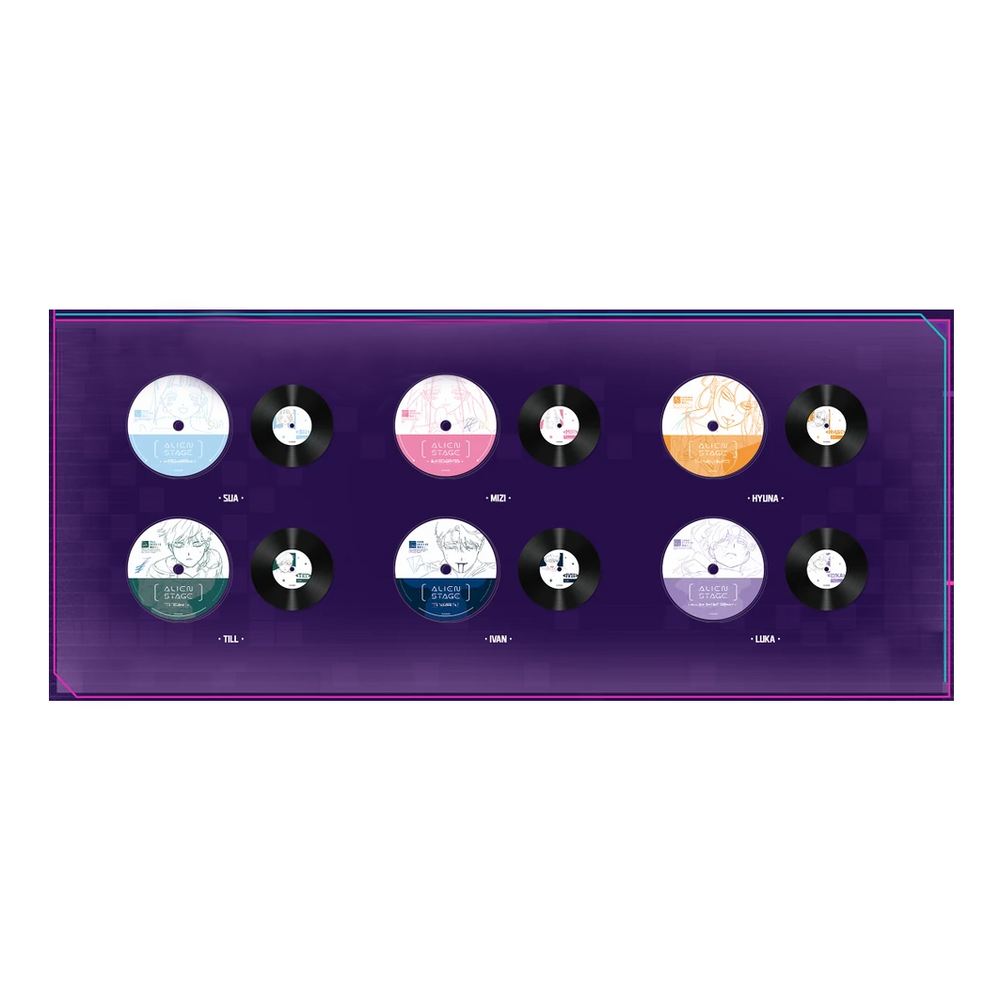 【Pre-Order】ALIEN STAGE - Tragedy on the Stage Series - Character CD Coaster Set